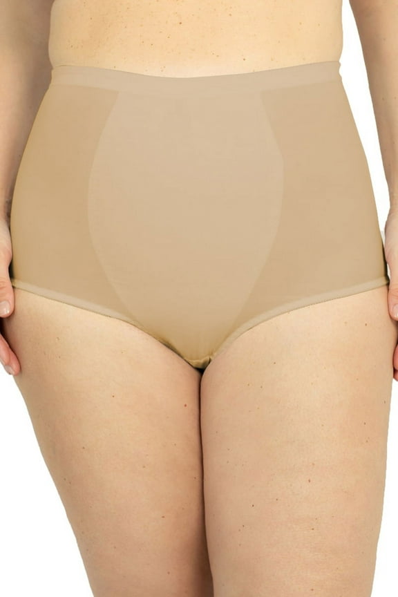 Collections Etc Instant Shaping, Firm Control Tummy Briefs by Plusform
