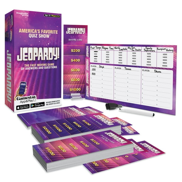 Collections Etc Jeopardy Imagination Gaming 2.75" Board Game