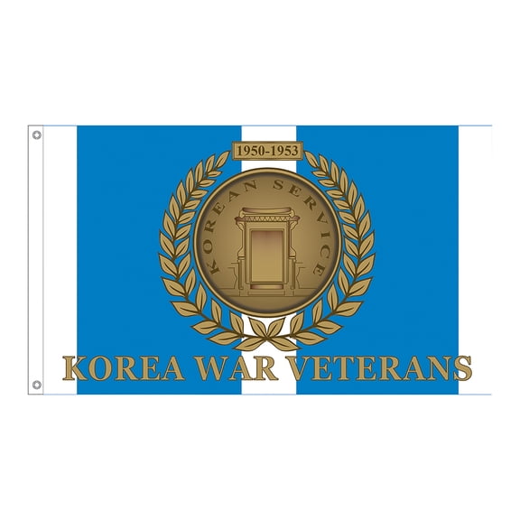 Collections Etc Korean War Veterans Commemorative Memorial Flag