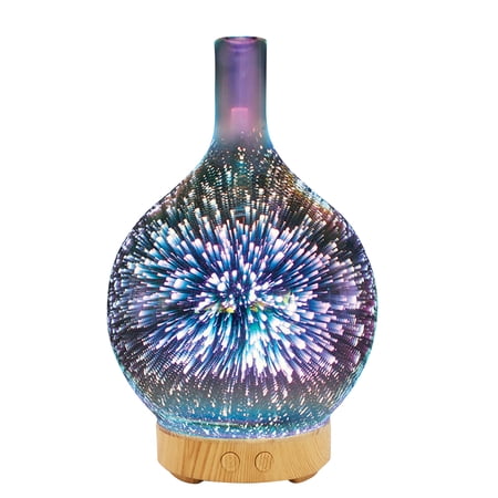 Collections Etc LED Lighted Color-Changing Aromatherapy Diffuser