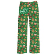 Collections Etc Let's Get Baked Christmas Cookie Lounge Pants