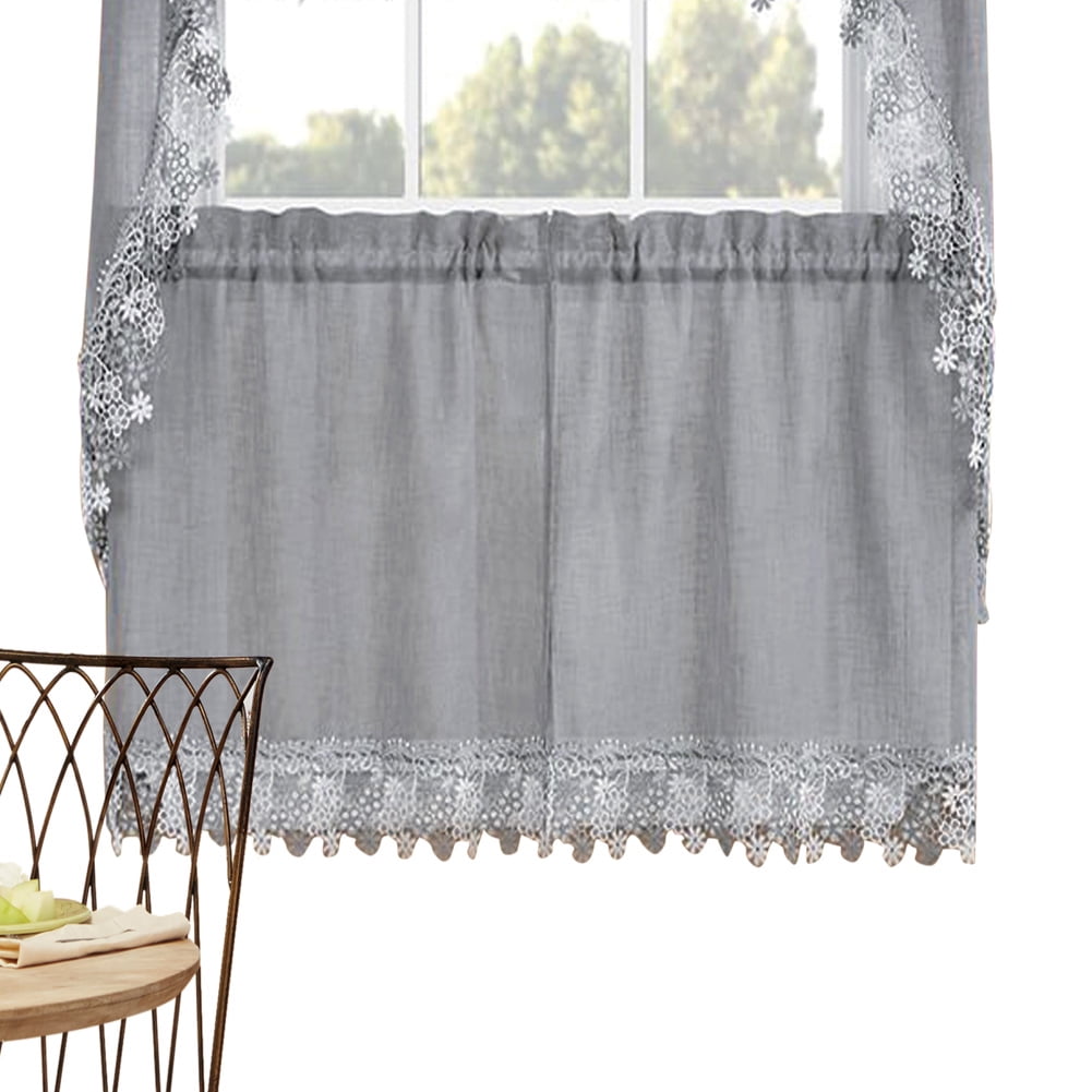  VILLCASE 1 Roll Curtain lace Embroidered Tape Trim