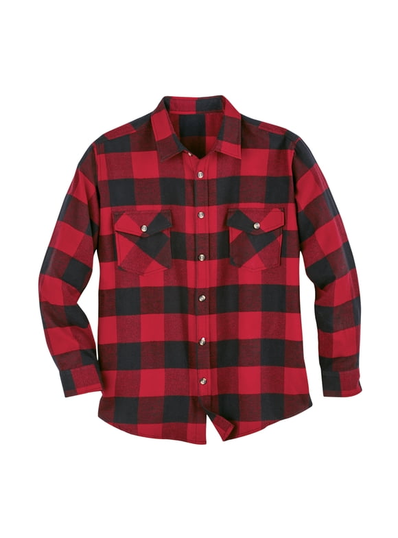 Buffalo Check Shirt Man