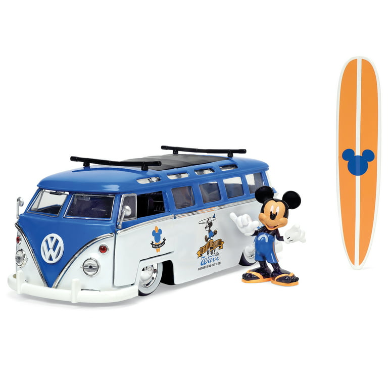 Volkswagen Combi W/Mickey Figure