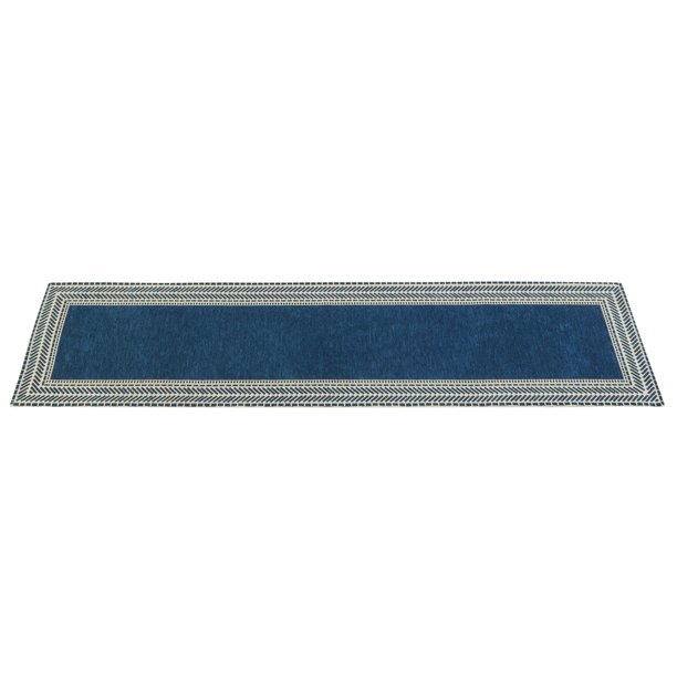Accent Collection Rug Collections Etc Modern Border Chenille Accent Rug - Walmart Business ...