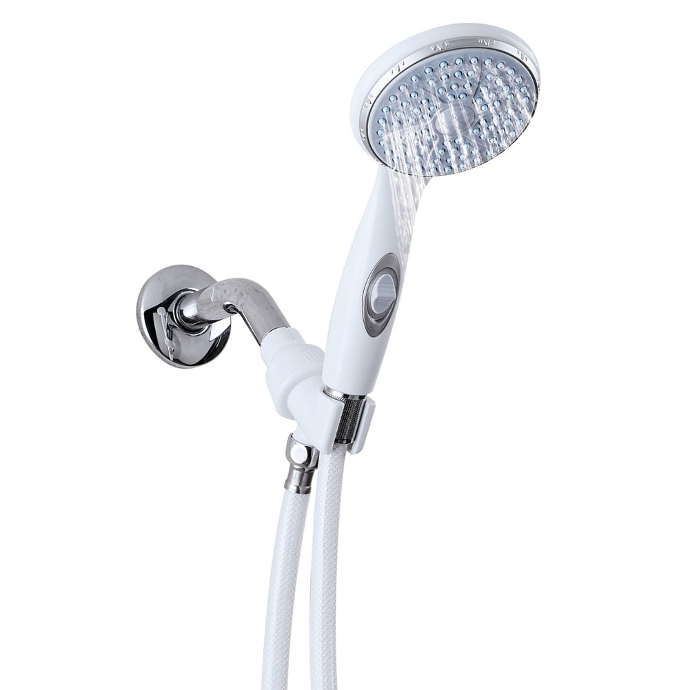 Collections Etc NOVA Medical Products Hand Held Shower Head, White, 1.