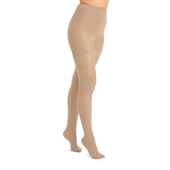 Collections Etc Non-Run Compression Pantyhose Stockings