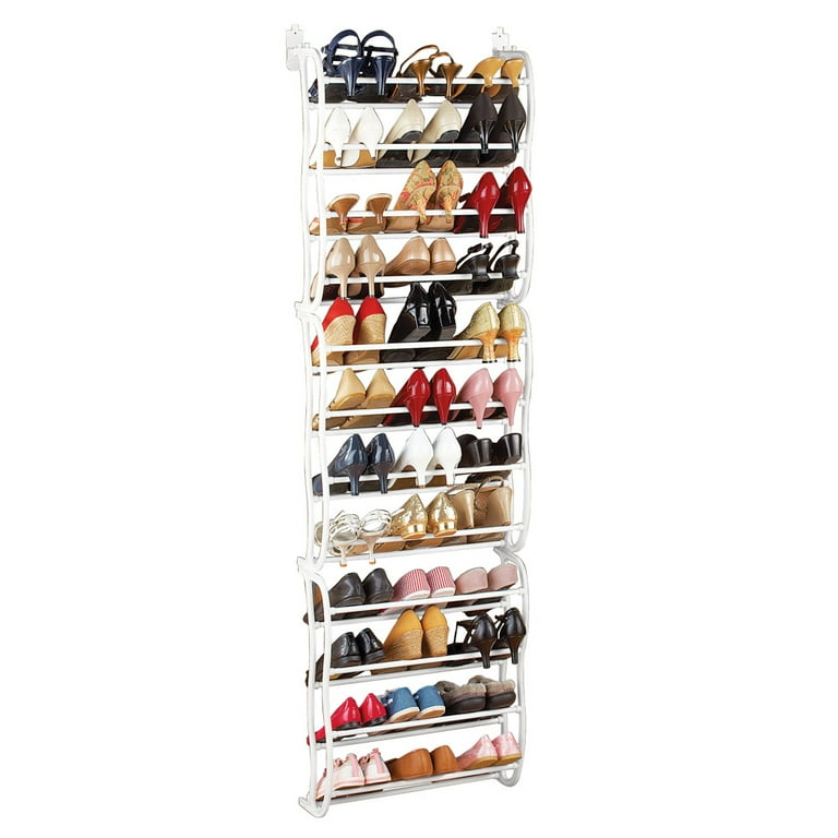 Collections etc over the door hanging shoe rack organizer holder hotsell