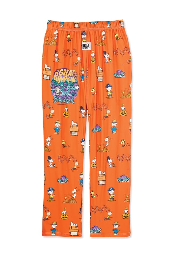 Collections Etc Peanuts Its The Great Pumpkin Festive Fall Lounge Pants