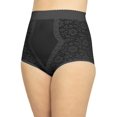thumbnail image 1 of Collections Etc Plusform Instant Shaping Girdle, Black, Medium - Brief, 1 of 3
