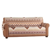 Collections Etc Quilted Neutral Southwest Geometric Furniture Cover