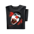 thumbnail image 1 of Collections Etc Screaming Clown Novelty Short Sleeve Graphic Tee, 1 of 4
