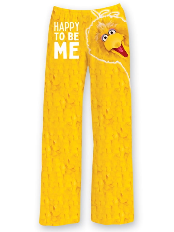 Collections Etc Sesame Street 'Happy to be Me' Big Bird Lounge Pants