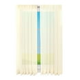 thumbnail image 1 of Collections Etc Sheer Splendor Rod Pocket Curtain Panel, 1 of 3