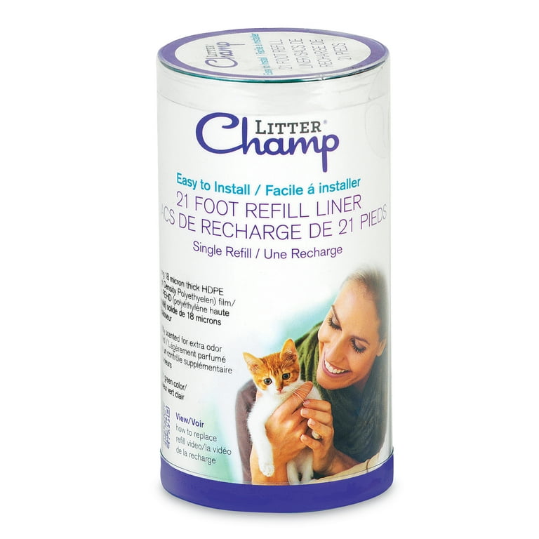 Collections Etc Single Pack Refill Liner Bag for Litter Champ