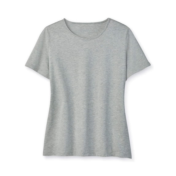 Soft Knit Crew Neck Tee