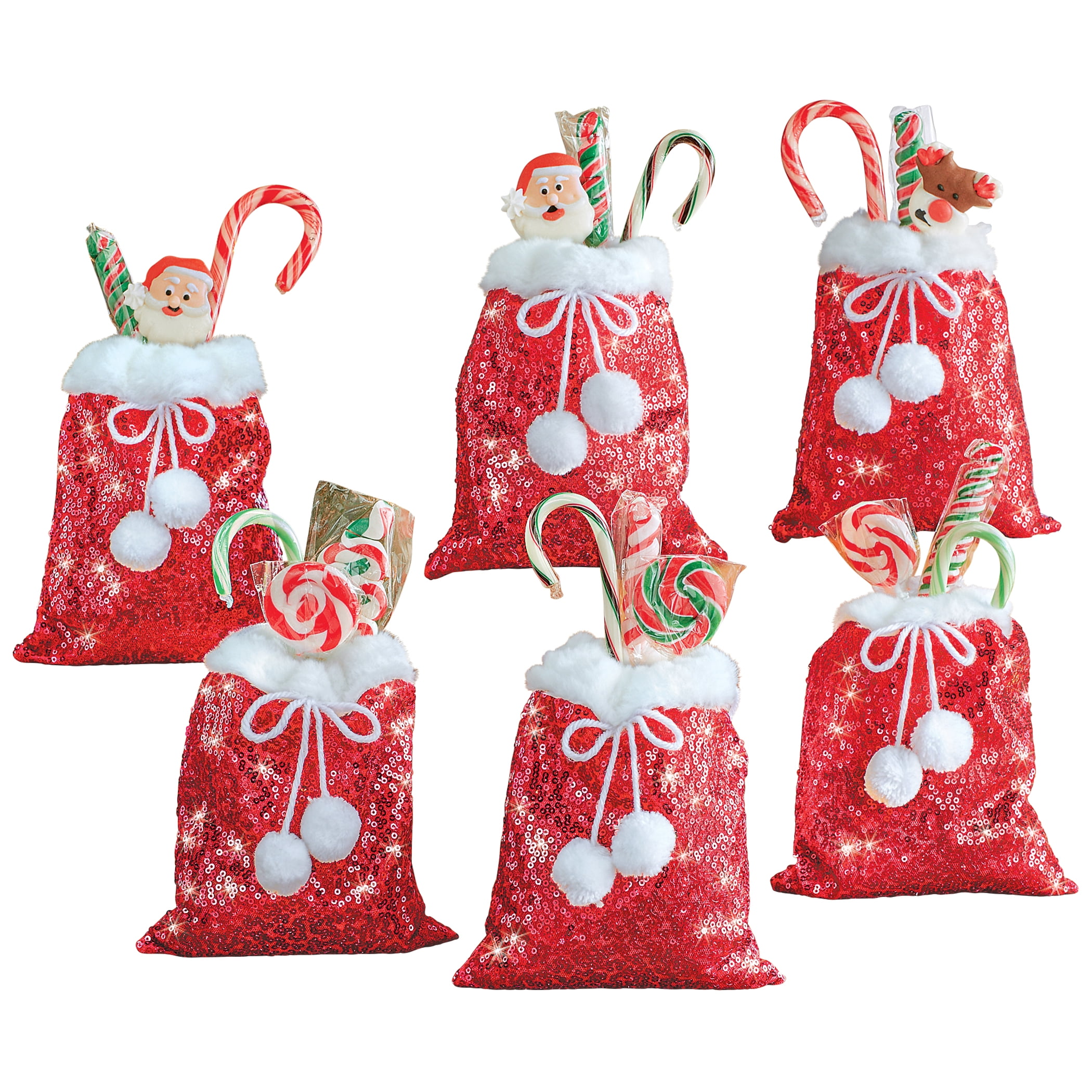 Candy Stocking Bag Christmas Santa Sack Linen Wedding Extra Large Velvet  Cloth Party With Drawstring Children Xmas Gifts 