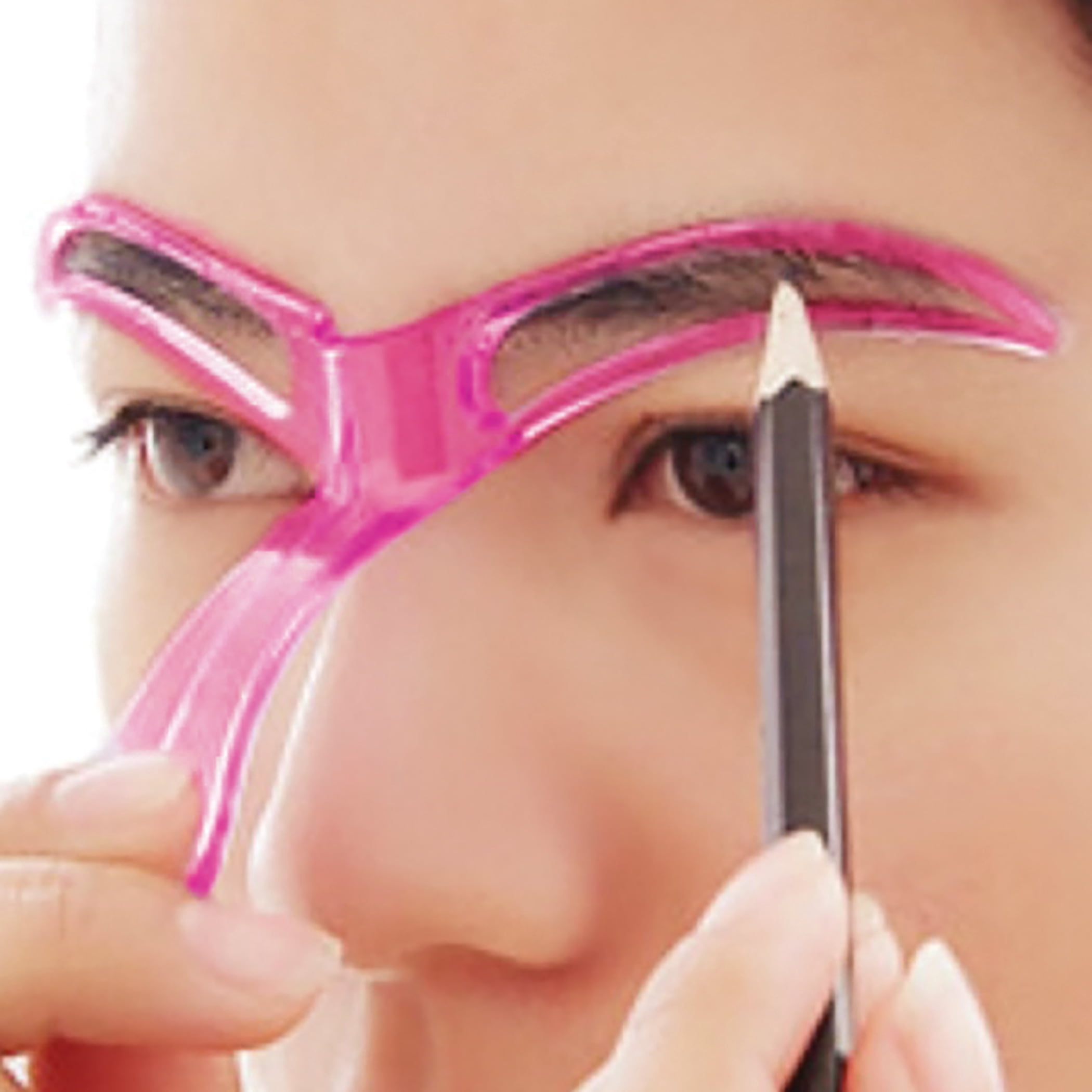 Collections Etc SpeciallyDesigned SalonStyle Eyebrow Stencil Template