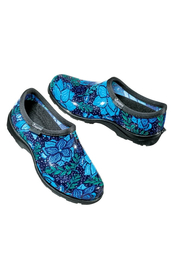 Collections Etc Spring Surprise Sloggers Outdoor Waterproof Garden Shoes