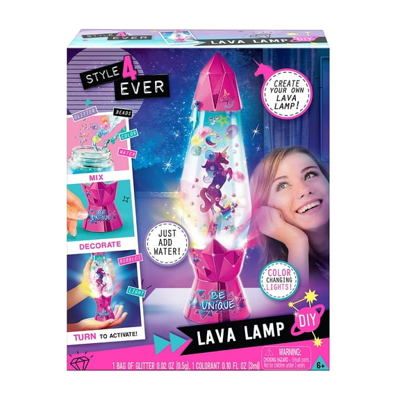 Collections Etc Style 4 Ever Color-Changing DIY Lava Lamp Kit