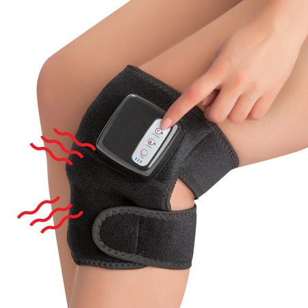 Collections Etc Therapeutic Knee Massager with Heat and Compression