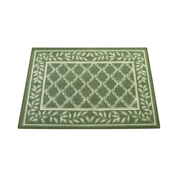Leaf Lattice Rug