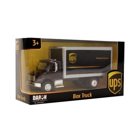 Collections Etc UPS Box Truck 1:50 Scale Model Die-cast Collectible