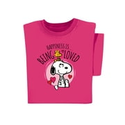 Collections Etc Valentines Day Happiness Is Being Loved Pink T-Shirt
