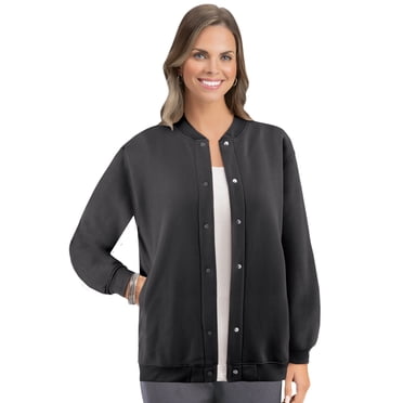 32 Degrees Women's Snap Arctic Fleece Pullover | Long Sleeve Collared Sweater | Multiple Sizes & Colors