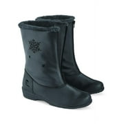 Collections Etc Women's Totes Snowflake Waterproof Boots Black 7