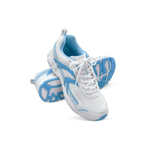 Collections Etc Womens Lightweight Active Athletic Sport Mesh Sneakers