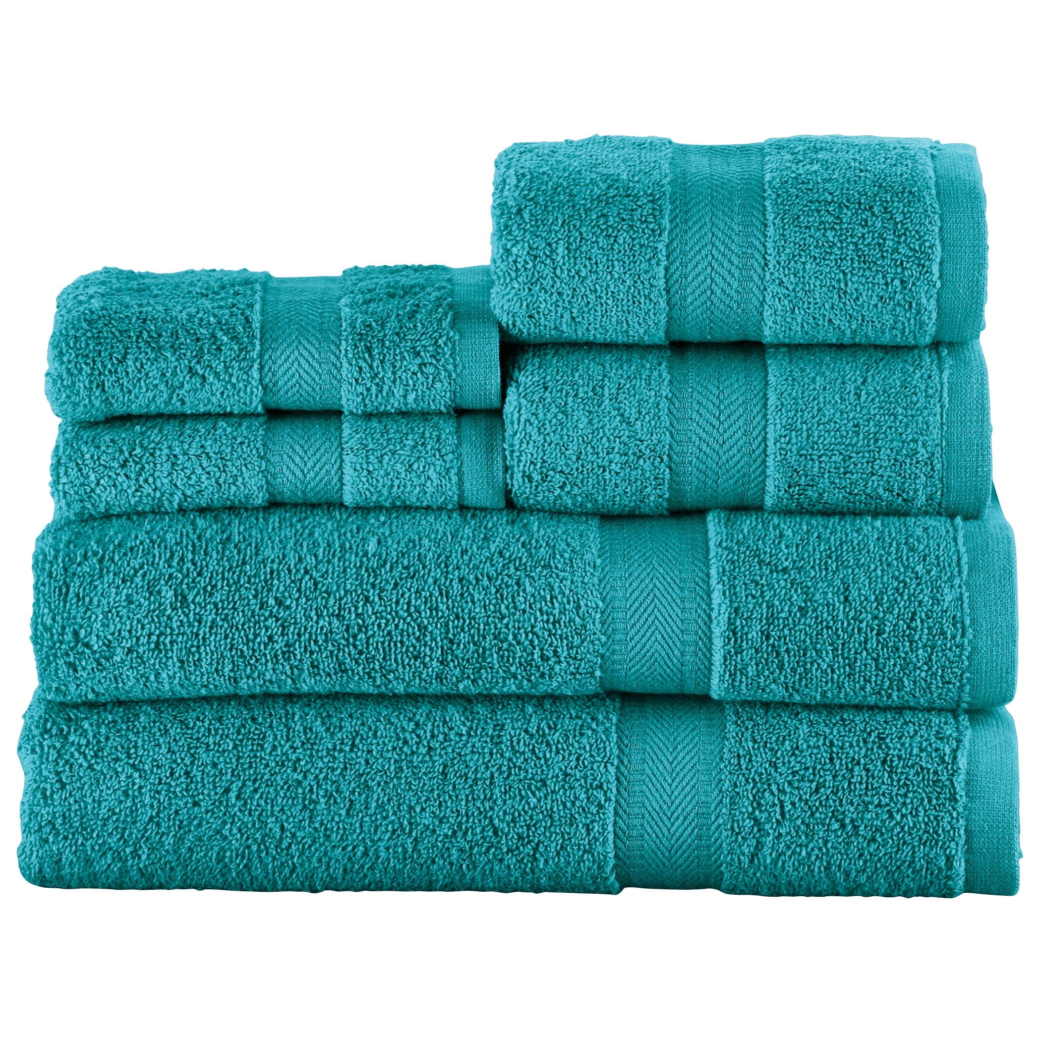 Collections Etc Zero Twist Luxury Bath Towel Set, Hotel Quality Style