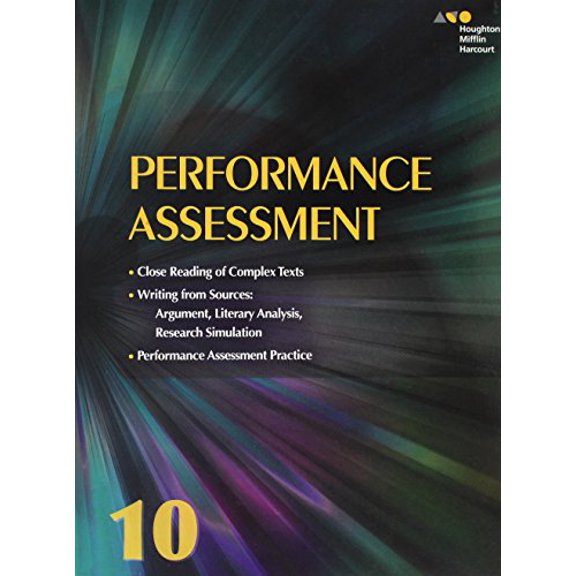 Pre-Owned Performance Assessment Student Edition Grade 10 Collections Paperback Houghton Mifflin Harcourt