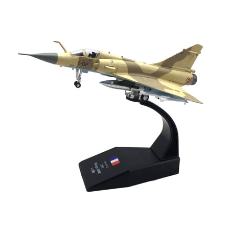 Collector French Air Force Mirage 2000 Diecast Model Airplane for Showcase Precisely Detailed