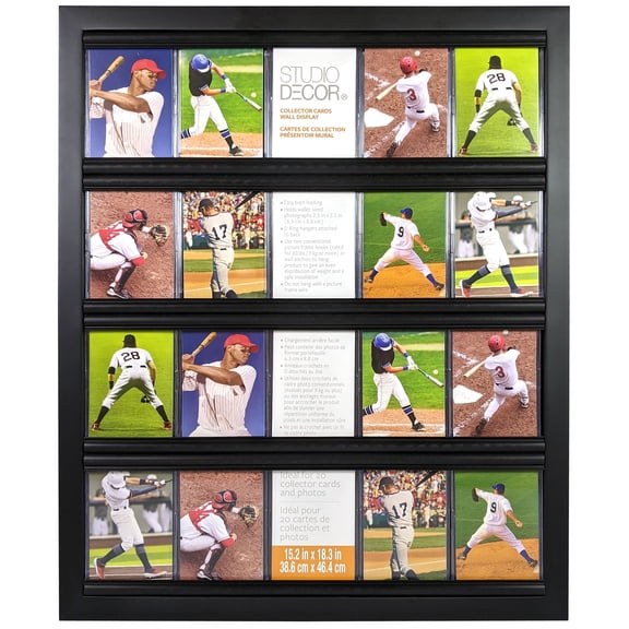 Studio Decor Collector Sports Card Wall Display Frame