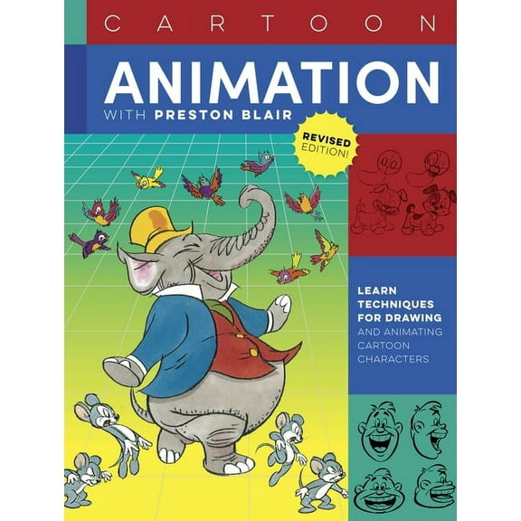 Collector's Cartoon Animation with Preston Blair, Revised Edition!: Learn Techniques for Drawing and Animating Cartoon Characters, (Paperback)