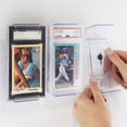 thumbnail image 1 of CollectorMount CardMount Graded PSA Trading and Sports Card Display Frame by Collector Mount, Clear, 1 Pack, 1 of 9