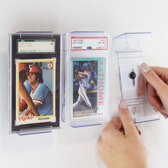 CollectorMount CardMount Graded PSA Trading and Sports Card Display Frame by Collector Mount, Clear, 1 Pack