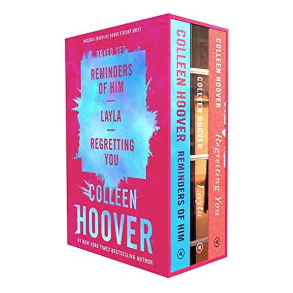 Pre-Owned Colleen Hoover 3-Book Boxed Set: Reminders of Him, Layla, Regretting You