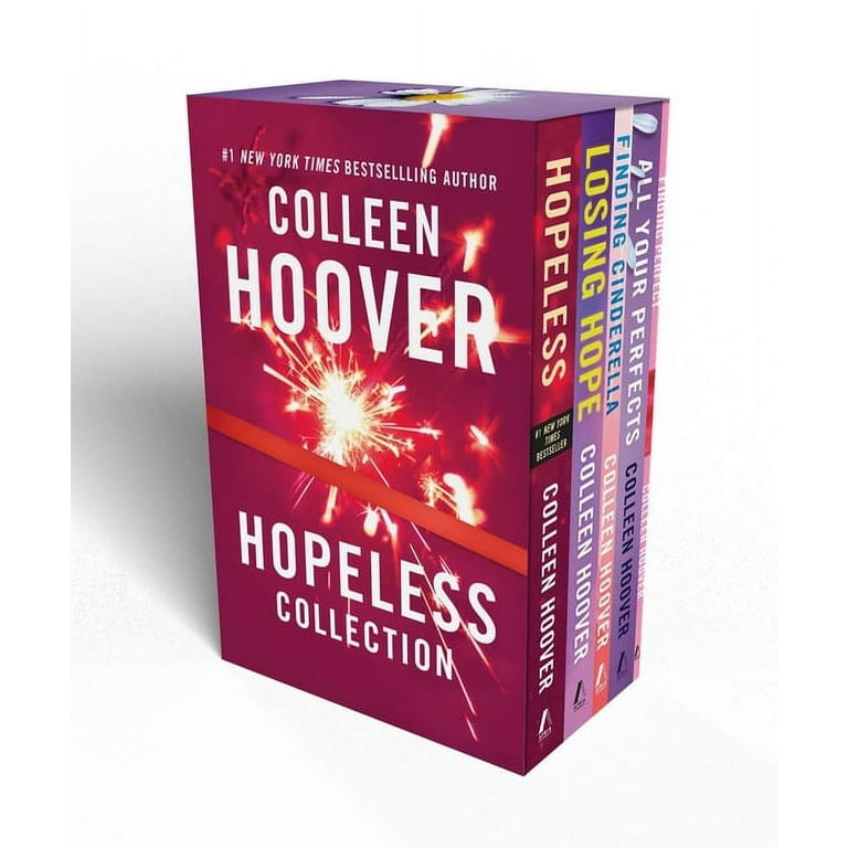 Colleen Hoover Hopeless Boxed Set : Hopeless, Losing Hope, Finding