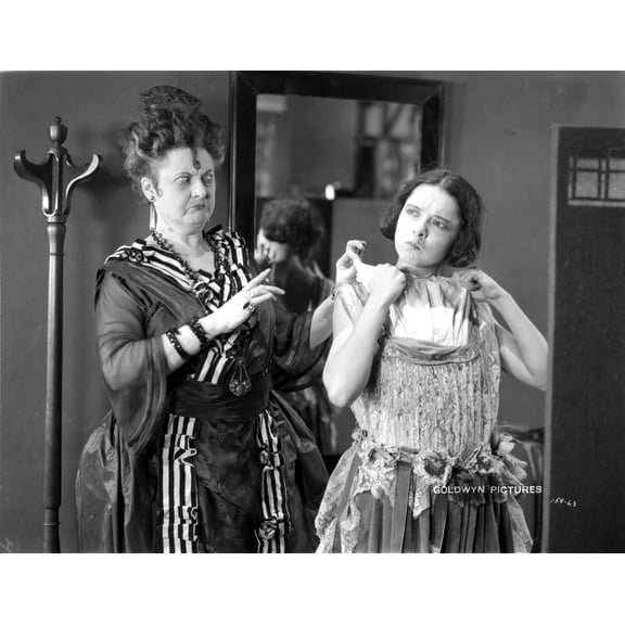 Colleen Moore Two Old Woman Portrait Photo Print (24 x 30)