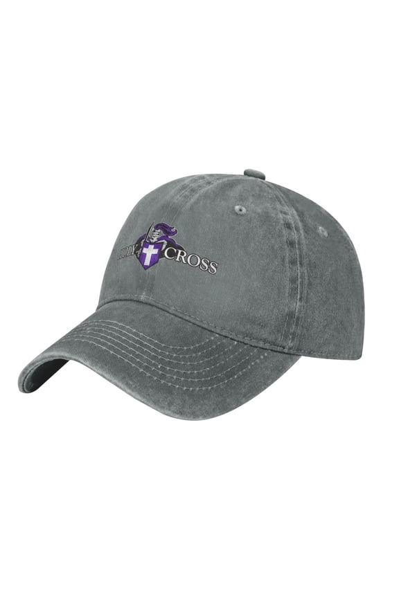 College A Of The Holy Cross Logo Hat Adjustable Baseball Cap Cotton Cowboy Hat, Fashionable For Man Woman