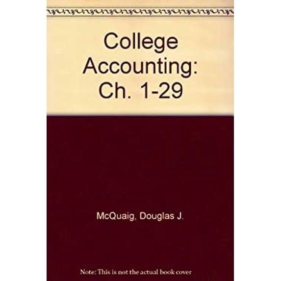 Pre-Owned College Accounting 9780395369197 /