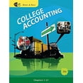 thumbnail image 1 of Pre-Owned College Accounting: Chapters 1-27 (Available Titles CengageNOW), 9780538745192, 0538745193, Hardcover, 20 edition, 1 of 1