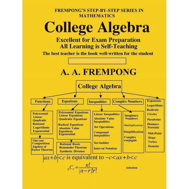 College Algebra - Walmart.com