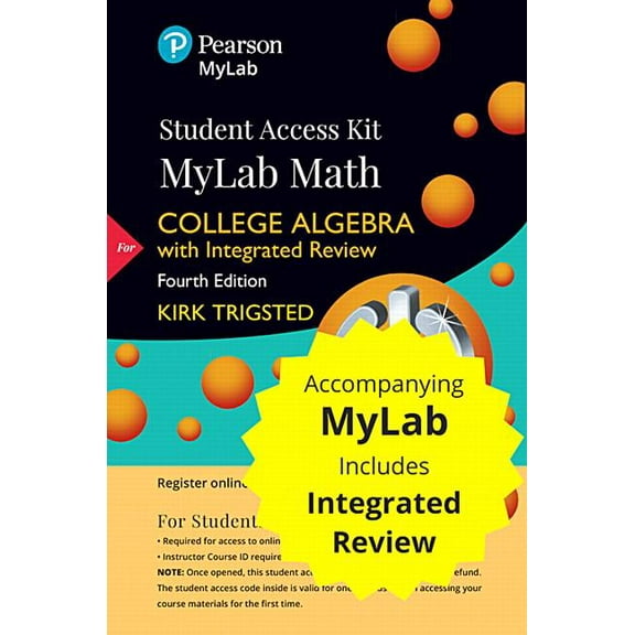 College Algebra: A Corequisite Solution -- 18-Week Access Kit, (Audiobook Download)