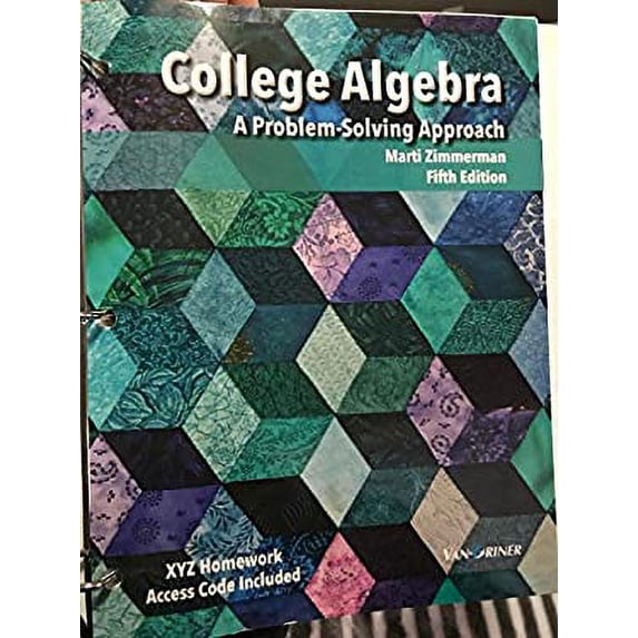 Pre-Owned College Algebra - Problem Solving Approach 4th Edition 9781617403972 Used