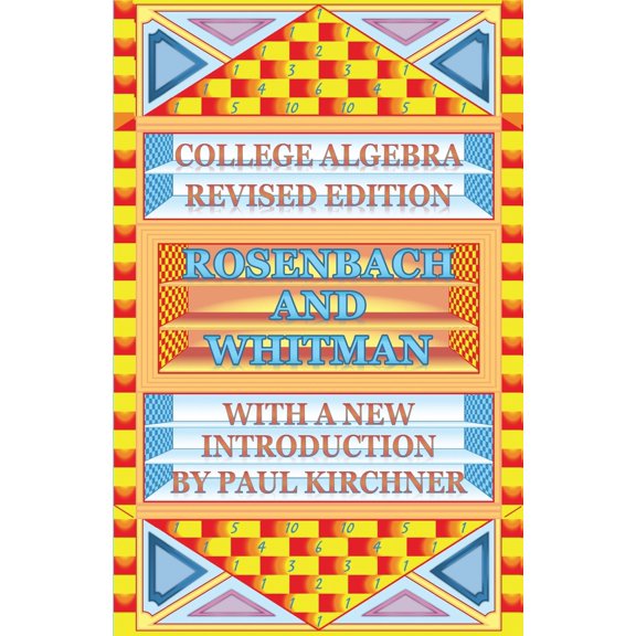 Pre-Owned College Algebra by Rosenbach