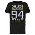 thumbnail image 1 of College Athletic 94 San Diego Tee Men's -Image by Shutterstock, 1 of 2