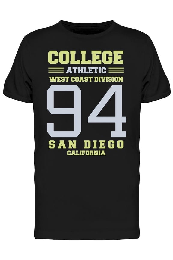 College Athletic 94 San Diego T-Shirt Men -Image by Shutterstock, Male x-Large